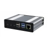 RS PRO Aluminium Raspberry Pi Case for use with Raspberry Pi 4 Silver 108 mm x 30 mm 230-9822