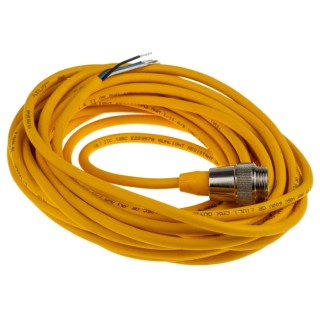 Turck Male 4 Way 7/8 In Circular Straight to Unterminated Sensor Actuator Cable 5 m RSM 40 -5M