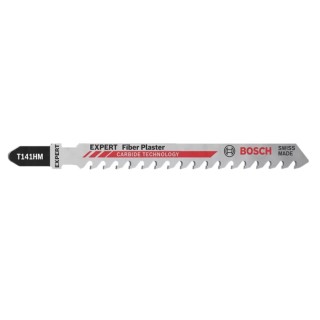 Bosch Jigsaw Blade Carbide 132 mm, 6 Teeth Per Inch, Plastic Cutting 2608900563
