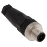 Hirschmann Industrial Circular Connector Cable Mount Plug 4 Contacts M12 Male IP67 E Series 933098100 ELST 4012 PG7