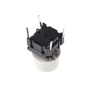 MEC IP67 White Tactile Switch SPST 50mA 24 V dc Through Hole IP67 3FTL 3.5N Operating Force 14.9mm Height IP67 3FTL IP67