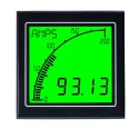 Trumeter APM LCD Digital Panel Multifunction Meter Frequency Current Voltage 68mm x 68mm APM-M1-ANO