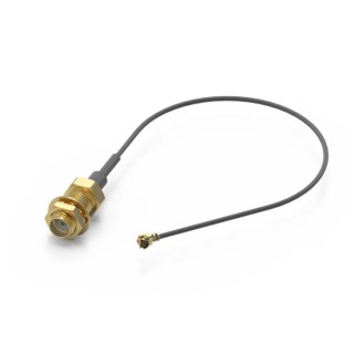 Wurth Elektronik Coaxial Cable SMA Series 150 mm UMRF Coaxial 50 Ω Black Terminated 636207040150