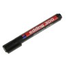 Edding Fine Tip Black Permanent Marker Pen, Bullet Tip, 1.5mm Line Width 300-001