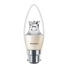 Philips Lighting Master B22 GLS LED Candle Lamp 5.5 W (40 W Equivalent), 2700K Warm Glow, B38 Shape 929002491199
