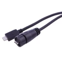 RS PRO IC Socket USB Cable Male USB Type C to Female USB Type C USB 3.1 2 m 231-7894
