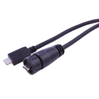 RS PRO IC Socket USB Cable Male USB Type C to Female USB Type C USB 3.1 2 m 231-7894