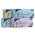WYPALL X50 Critical Clean™ Blue Cloths for Surface Cleaning Dry Use Box of 50 Per Pack 418 x 221 mm 7441