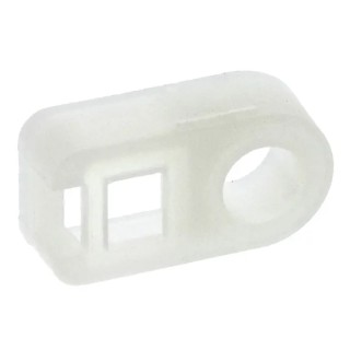 HellermannTyton Natural Cable Tie Mount 2.5 mm Cable Tie Width Acceptance 13.3 mm Length 7.1 mm Width 151-61119 FH18-PA66-NA