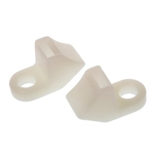HellermannTyton Natural Cable Tie Mount Polyamide 66 Material 8 mm Cable Tie Width Acceptance 151-02258 CL8-PA66-NA
