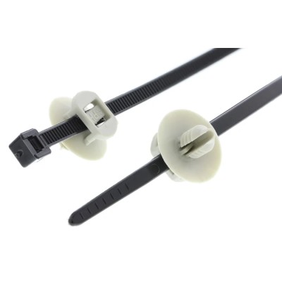 HellermannTyton Inside Serrated Cable Tie 150 mm x 3.6 mm Black Polyamide 66 150-55940 T30RFT5-PA66HS-BK/GY
