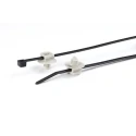 HellermannTyton Inside Serrated Cable Tie 150 mm x 3.6 mm Black Polyamide 66 150-55940 T30RFT5-PA66HS-BK/GY