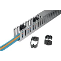 HellermannTyton Black ABS/Polycarbonate Screw Fixing Cable Clip Saddle Clamp 35mm x 36mm 181-50440 HTWD-BWR-40X40-PC/ABS-BK