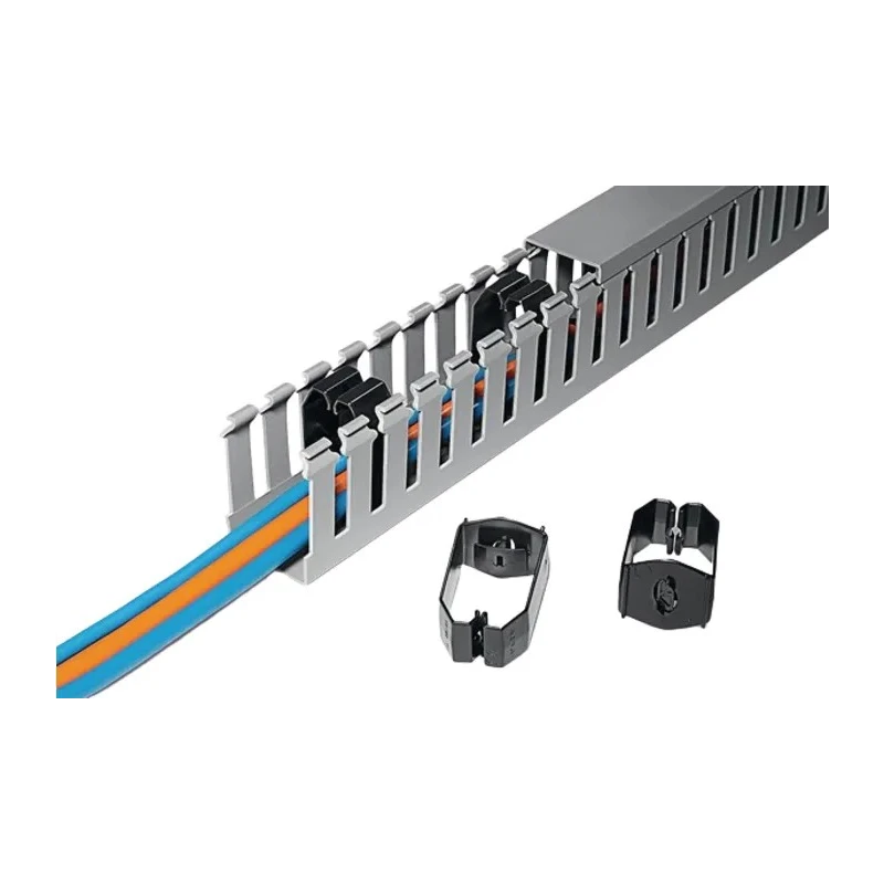 HellermannTyton Black ABS/Polycarbonate Screw Fixing Cable Clip Saddle Clamp 35mm x 36mm 181-50440 HTWD-BWR-40X40-PC/ABS-BK