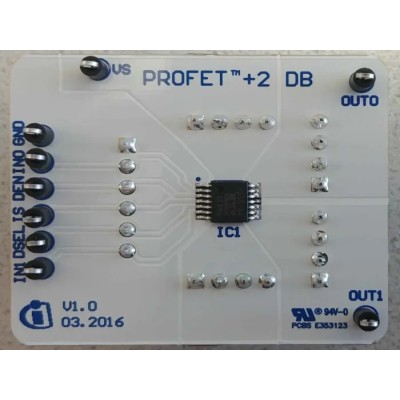 Infineon BTS7008-2EPA Daughter Board Evaluation Board for Automotive BTS7008-2EPA