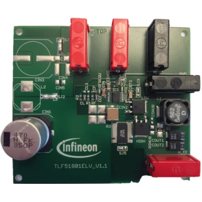 Infineon DEMOBOARD TLF51801ELV DC-DC Controller Evaluation Module for Automotive TLF51801ELV