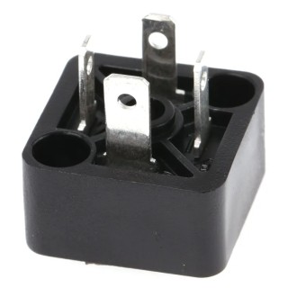 Hirschmann Solenoid Valve Connector 3+E DIN 43650 C, 25 V AC/DC, 4A Current, IP65 Rated 933116100 GSSA 300