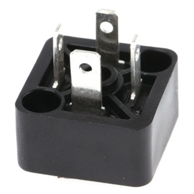 Hirschmann Solenoid Valve Connector 3+E DIN 43650 C, 25 V AC/DC, 4A Current, IP65 Rated 933116100 GSSA 300