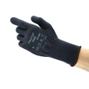 Ansell FibreTuf Blue Polyester Work Gloves Size 8 Polyvinyl Chloride Coating 76501080