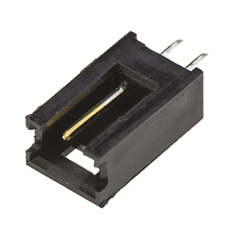 TE Connectivity AMPMODU Mod II Series Straight Through Hole Shrouded PCB Header 2 Contacts 2.54 mm Pitch 280370-2