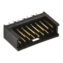 TE Connectivity AMPMODU MOD II Series Straight Through Hole Shrouded PCB Header, 16 Contacts, 2.54 mm Pitch, 2 Row 280385-2
