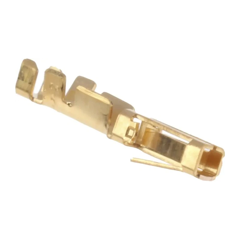 TE Connectivity AMPMODU MOD II Series Female Crimp Terminal 3A Current Gold Plating 26 AWG to 22 AWG 181270-2