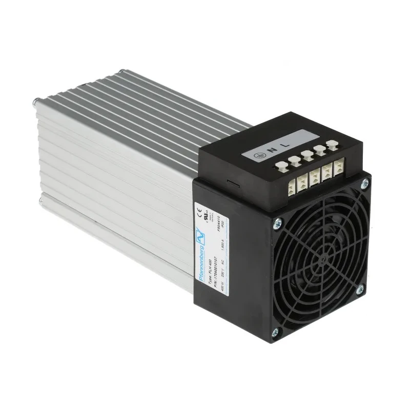 Pfannenberg Enclosure Heater, 230V AC, 400W Output Power, Snap Mount Type, IP20 17040010107
