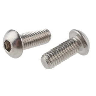 RS PRO Bright Zinc Stainless Steel Hex Socket Cap Screw M8 x 20 mm Grade 10.9 232-8344