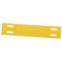 TE Connectivity Yellow Print Cable Labels 6.4 mm Width, 250 Per Pack, 50.8 mm Length CM-SCE-1/4-4H-4