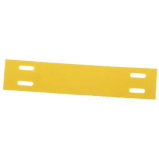 TE Connectivity Yellow Print Cable Labels 6.4 mm Width, 250 Per Pack, 50.8 mm Length CM-SCE-1/4-4H-4