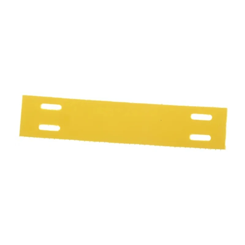 TE Connectivity Yellow Print Cable Labels 6.4 mm Width, 250 Per Pack, 50.8 mm Length CM-SCE-1/4-4H-4