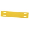 TE Connectivity Yellow Print Cable Labels 6.4 mm Width, 250 Per Pack, 50.8 mm Length CM-SCE-1/4-4H-4
