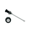 Bivar 1-Way Vertical Rigid LED Light Pipe Panel Mount 6 mm Lens Black 35.7mm Length RHD-1410-F6PD67PR