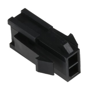 Molex Micro-Fit 3.0 Male Connector Housing 3 mm Pitch 2 Way 2 Row Straight 43020-0200