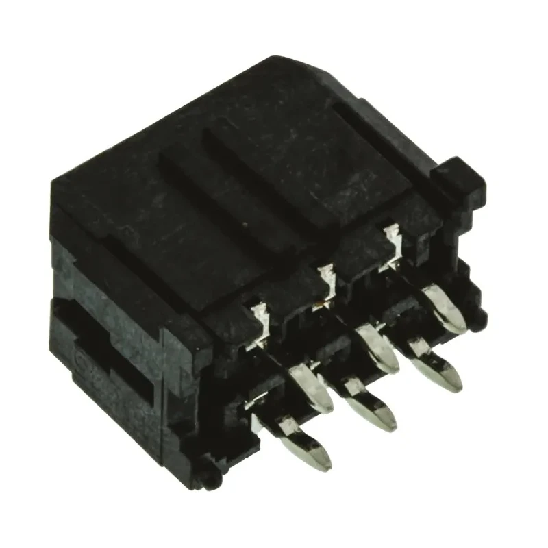 Molex Micro-Fit 3.0 Series Straight Through Hole PCB Header 6 Contacts 3 mm Pitch 2 Row Shrouded 43045-0612