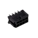 Molex Micro-Fit 3.0 Series Straight Through Hole PCB Header, 8 Contacts, 3 mm Pitch, 2 Row, Shrouded 43045-0812