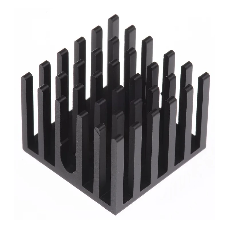 AAVID THERMALLOY Heatsink Universal Square Aluminium 18 mm Height 23 mm Width 23 mm Length 306216