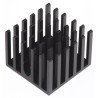AAVID THERMALLOY Heatsink Universal Square Aluminium 18 mm Height 23 mm Width 23 mm Length 306216