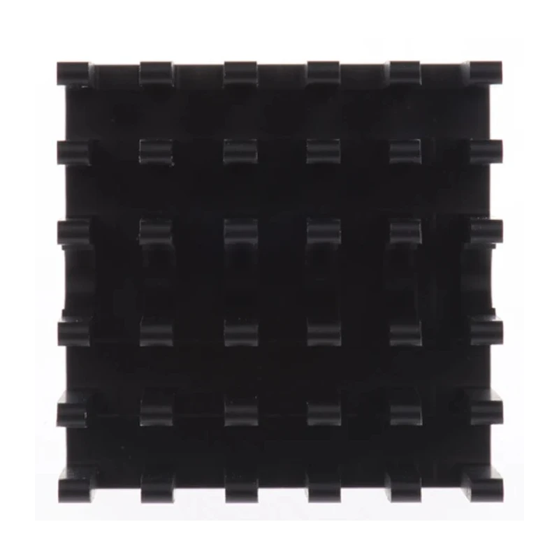 AAVID THERMALLOY Heatsink Universal Square Aluminium 18 mm Height 23 mm Width 23 mm Length 306216