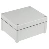 Fibox TEMPO Series Grey Grey Lid ABS Enclosure IP65 IK07 98.4 mm x 163.2 mm x 201.2 mm TA 201610 ENCLOSURE