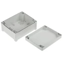 Fibox TEMPO Series Grey Grey Lid ABS Enclosure IP65 IK07 98.4 mm x 163.2 mm x 201.2 mm TA 201610 ENCLOSURE