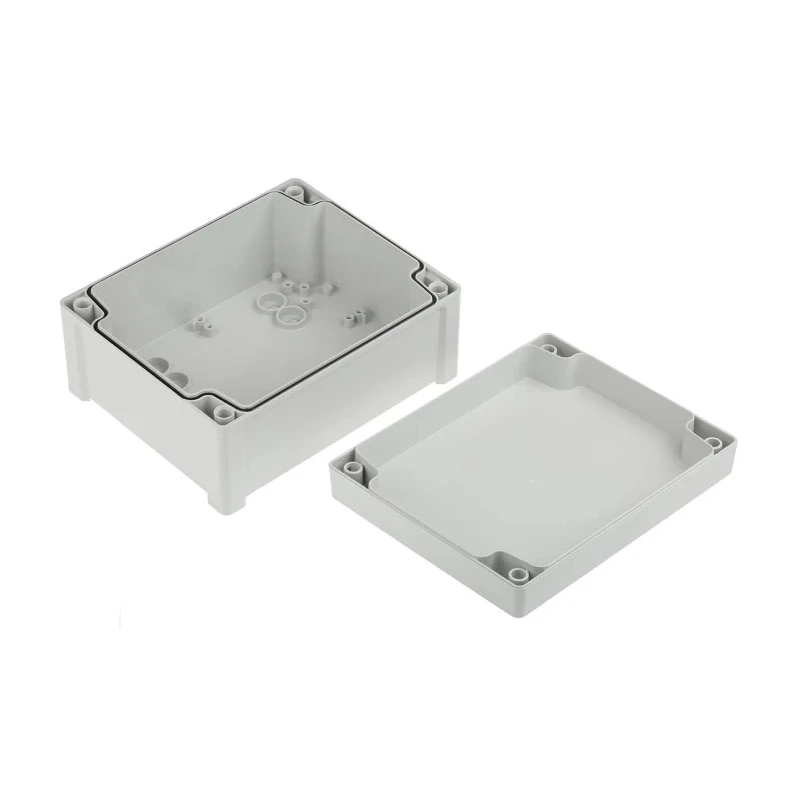 Fibox TEMPO Series Grey Grey Lid ABS Enclosure IP65 IK07 98.4 mm x 163.2 mm x 201.2 mm TA 201610 ENCLOSURE