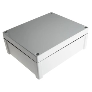 Fibox TEMPO Series Grey Grey Lid ABS Enclosure IP65 IK07 107.4mm x 289mm x 239mm TA 292411 ENCLOSURE