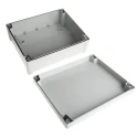Fibox TEMPO Series Grey Grey Lid ABS Enclosure IP65 IK07 107.4mm x 289mm x 239mm TA 292411 ENCLOSURE