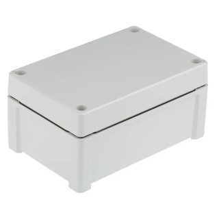 Fibox TEMPO Series Grey Lid ABS Enclosure IP65 IK07 89.9 mm x 187.2 mm x 122.2 mm TA 191209 ENCLOSURE