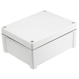 Fibox TEMPO Series Grey Grey Lid ABS Enclosure IP65 IK07 107.4 mm Height 191 mm Width 240 mm Length TA 241911 ENCLOSURE