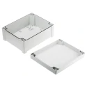 Fibox TEMPO Series Grey Grey Lid ABS Enclosure IP65 IK07 107.4 mm Height 191 mm Width 240 mm Length TA 241911 ENCLOSURE