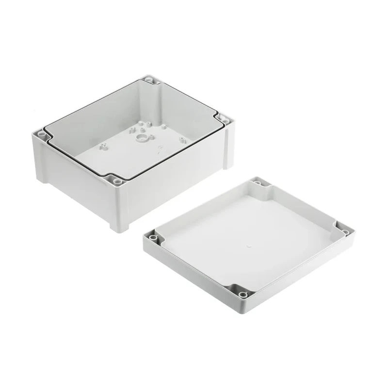 Fibox TEMPO Series Grey Grey Lid ABS Enclosure IP65 IK07 107.4 mm Height 191 mm Width 240 mm Length TA 241911 ENCLOSURE
