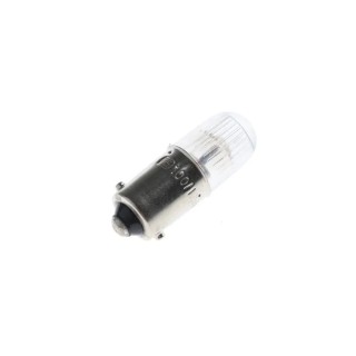 RS PRO Red Indicator Lamp 110V DC, 125V DC, BA9 Base, 10 mm Diameter 104-755