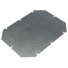 Fibox Steel Slotted Mounting Plate 216mm Width, 167mm Length for Tempo Enclosure MP 2419 MOUNTING PLATE